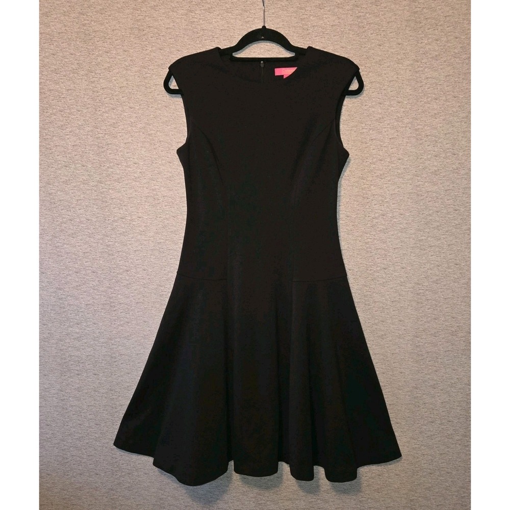 Catherine Malandrino Fit & Flare Little Black Dress Sleeveless Women's Size 4